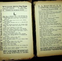 1907 Washington City Directory