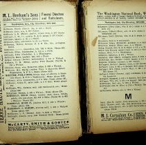 1907 Washington City Directory