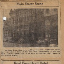 Damage caused by 1938 storm in Washington