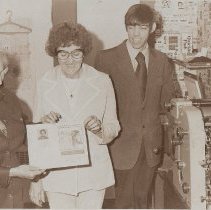 Mildred Young, Helen Brashier, Ron Tieken (ca. 1974-1978)