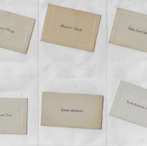 ID cards for the Washington High School class of 1933