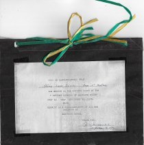 1979 certificate received by Lena Dunn from Eastgate Manor Nursing Home