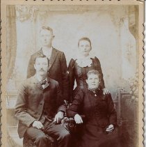 Jesse & Hannah Lucas family  (ca. 1880-1900)