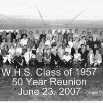 50 year reunion of Washington High School class of 1957