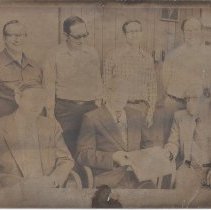 Carl Clark's retirement from Washington Post Office (ca. 1965-1975)