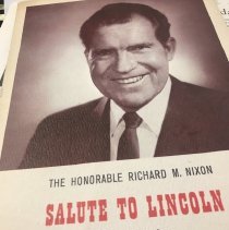 1968 program to Richard Nixon event in Washington