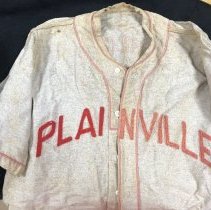 Leonard "Pig" Dougherty's 1920 Plainville High School baseball uniform