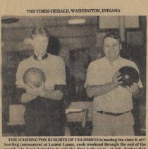 Father Bob Temme and John Briggeman (1975)