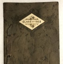 1922 Plainville High School graduation program