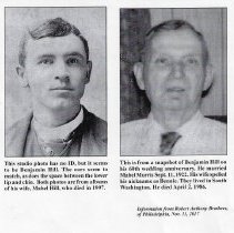 Benjamin Hill (ca. 1922 and 1982)