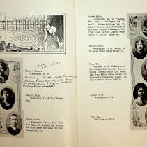 1914 Washingtonian yearbook pp. 20-21
