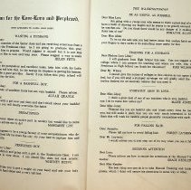 1914 Washingtonian yearbook pp. 44-45