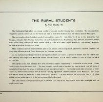 1916 Washingtonian Yearbook