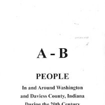 Brothers volume 2,  A-B