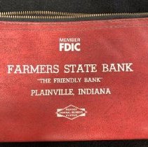 Farmers State Bank deposit bag