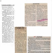 Obituaries; Bi-Ci p. 8