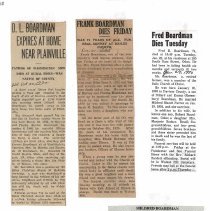 Obituaries; Bi-Ci p. 10