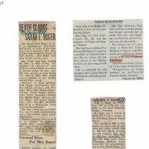 Obituaries; Bi-Ci p. 14