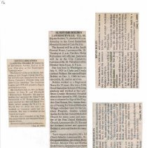 Obituaries; Bi-Ci p. 16