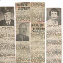 Obituaries; Bi-Ci p. 30