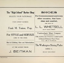 1916 Washingtonian Yearbook