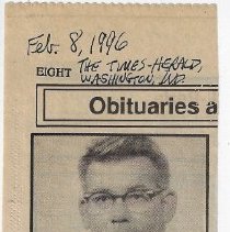 Obituary of Walter H. "Jiggs" Fyffe (1921-1996)