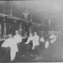 James Hembree's  Barber Shop in Washington (ca. 1920-1930)