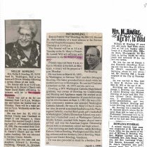 Obituaries; Bi-Ci p. 31