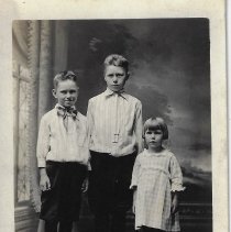 Albert, Ivan & Geraldine Burch (ca. 1920-1930)