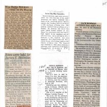 Obituaries, Bi-Ci, p. 35