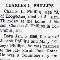 Obituary of Charles L. Phillips (1899-1973)