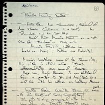 Stephen Foust's 1979-1980 journal kept during his walk across America