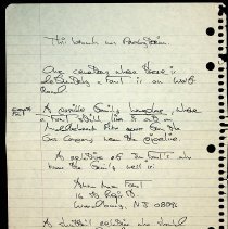 Stephen Foust's 1979-1980 journal kept during his walk across America