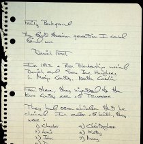 Stephen Foust's 1979-1980 journal kept during his walk across America