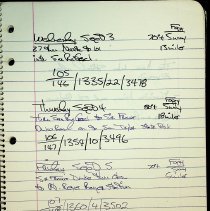 Stephen Foust's 1979-1980 journal kept during his walk across America