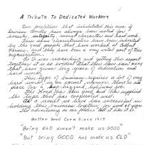 graduated in 1924 from Colbert Farms