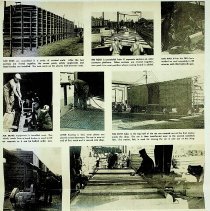 "B & O Builds 9 Cars a Day Outdoors"