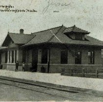 B & O passenger depot in Washington  (ca. 1914)