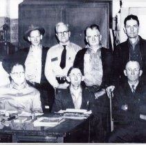 Foremen at the B & O Shops in Washington (ca. 1954)