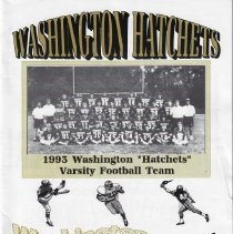 1993 Hatchet Football Program