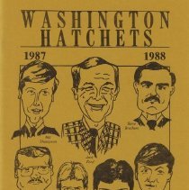 1987-1988 Hatchet Basketball Program