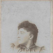 City Gallery Studio photo of woman in Fleenor family  (ca. 1890-1900)