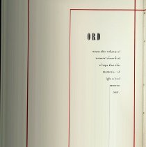 1939 Washington High School yearbook