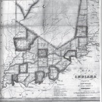1817 map of "Liverpool" in "Davis" County, Indiana