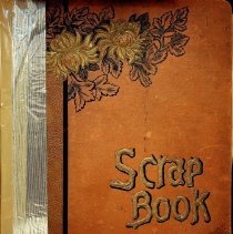 Helen (Van Trees) Scudder scrapbook front