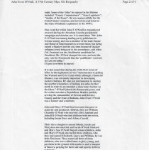 Biography of John Frost O'Neall (2000)