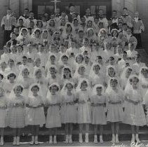 1951 first communion at St. Mary Catholic Church in Washington