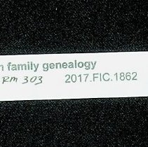 Arvin family genealogy compiled by Lucile Arvin