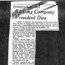 Obituary of Luther F. Carson