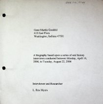 Biography and genealogy of Gene Matin Goodrid